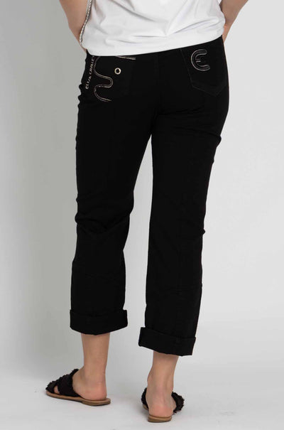 Elisa Cavaletti - Cropped Cuff Pant