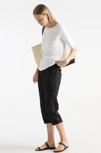 Mela Purdie - Cropped Zip Cargo