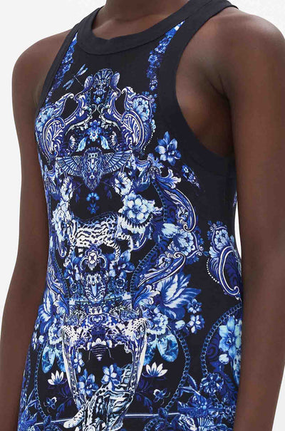 Camilla - Delft Dynasty Jersey Tank Top