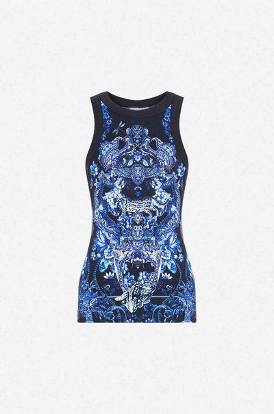 Camilla - Delft Dynasty Jersey Tank Top