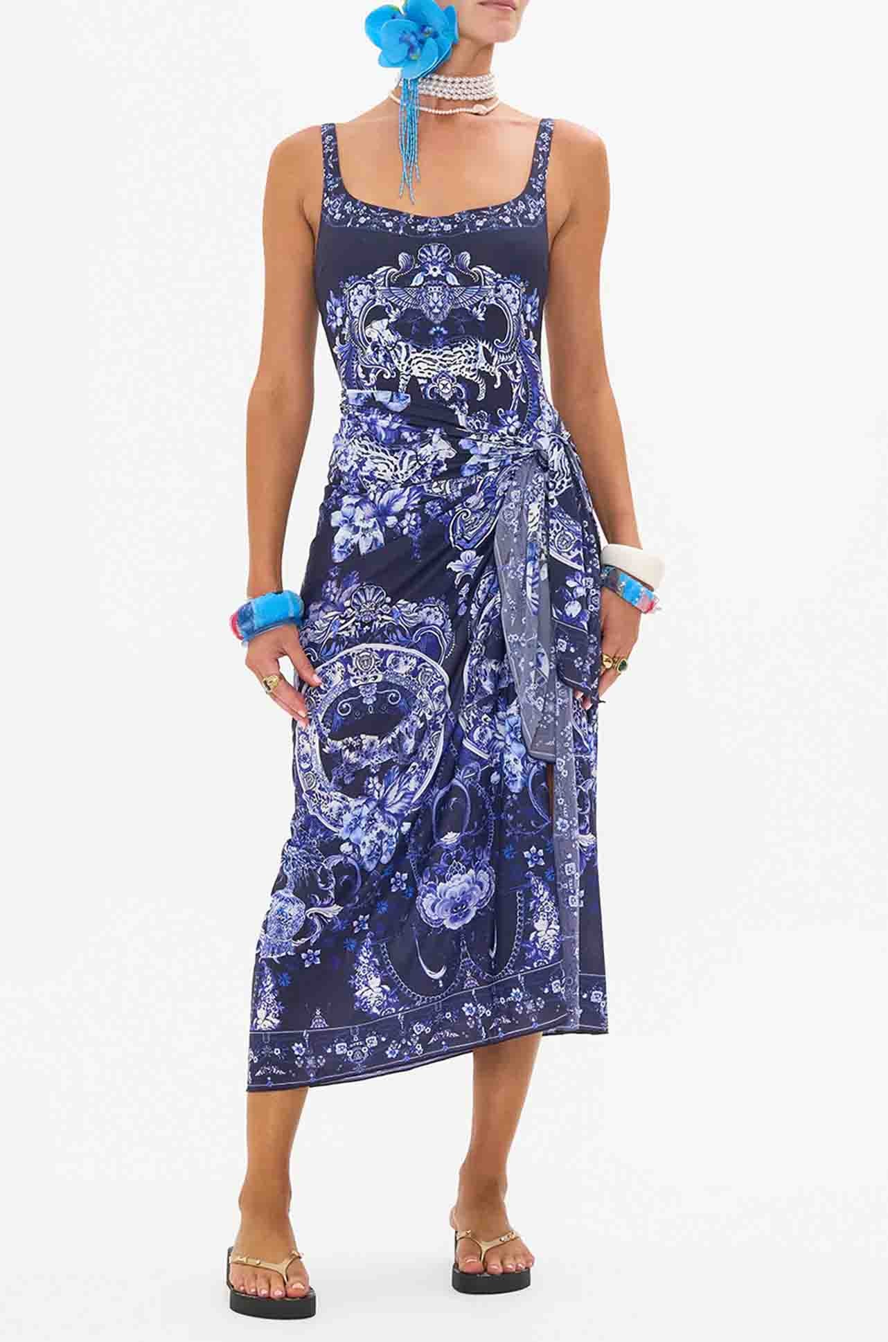 Camilla - Delft Dynasty Long Sarong