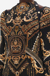 Camilla - Duomo Dynasty Short Cut Out Shoulder Jersey Dress