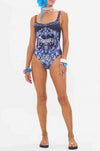 Camilla - Delft Dynasty Underwire Square Neck One Piece