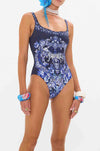 Camilla - Delft Dynasty Underwire Square Neck One Piece