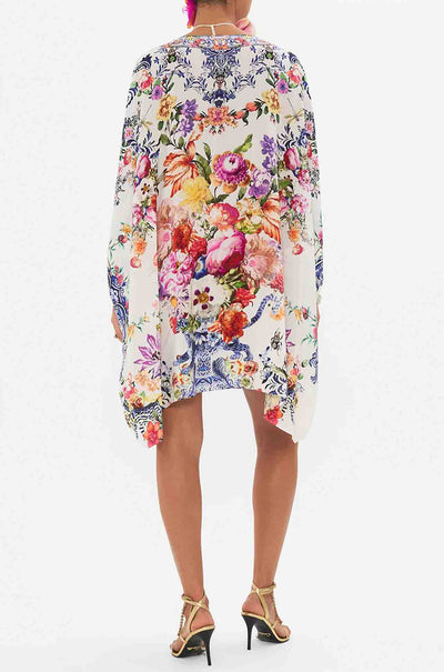 Camilla - Dutch Is Life Short Kaftan with Cuff