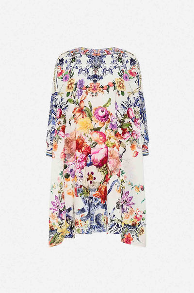 Camilla - Dutch Is Life Short Kaftan with Cuff