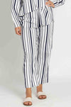 Mela Purdie - Crop Shell Pant in Rio Stripe Popilene