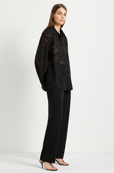 Mela Purdie - Dart Shirt in Flora Lace