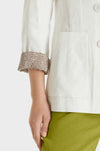 Marc Cain - Double Breasted Linen Jacket