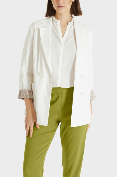 Marc Cain - Double Breasted Linen Jacket