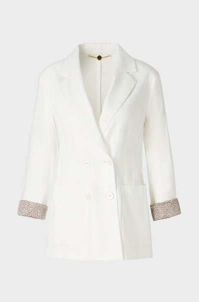 Marc Cain - Double Breasted Linen Jacket