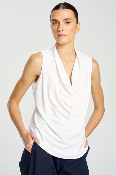 Mela Purdie - Drape Shell in Powder Knit