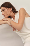 Mela Purdie - Drape Shell in Powder Knit