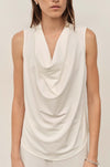 Mela Purdie - Drape Shell in Powder Knit
