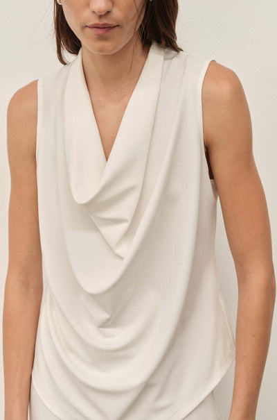 Mela Purdie - Drape Shell in Powder Knit