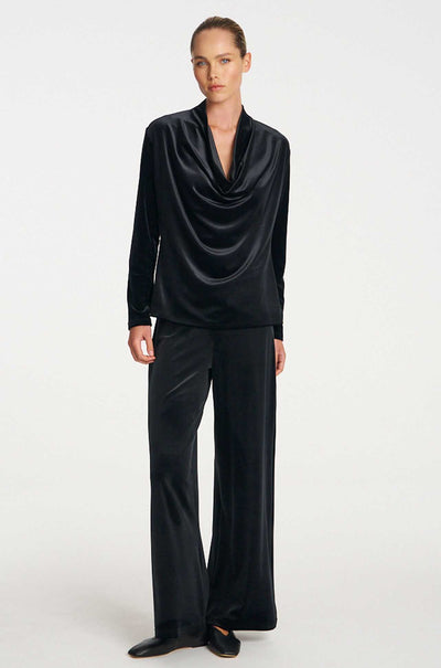 Mela Purdie - Palazzo Pant in Stretch Panne