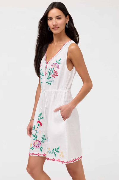 Johnny Was - Drawstring Tank Dress in Sloane