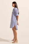zoe kratzmann - driver dress in cobalt stripe