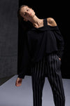Mela Purdie - Drop Shoulder Top in Powder Knit