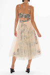 Camilla - Etched Into Eternity Midi Tulle Skirt