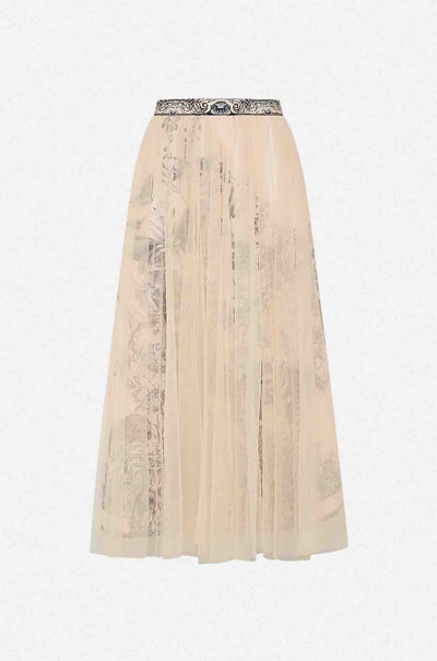 Camilla - Etched Into Eternity Midi Tulle Skirt