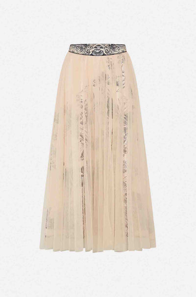 Camilla - Etched Into Eternity Midi Tulle Skirt