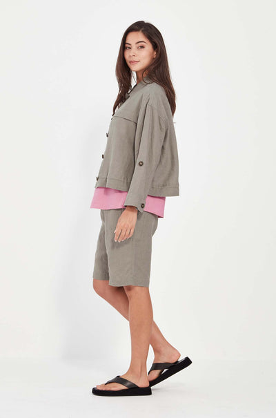 Verge - Echo Jacket in Thyme