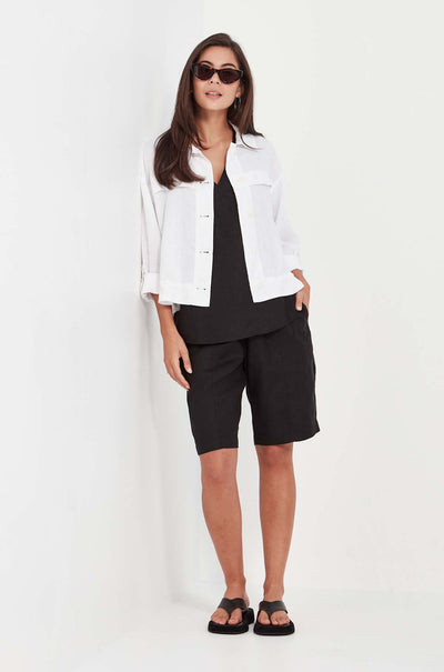 Verge - Echo Jacket in White