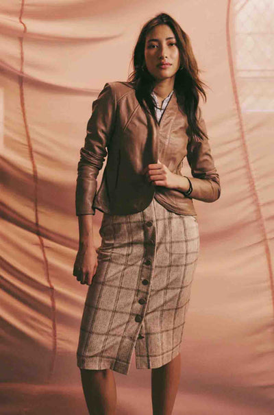 Once Was - Eddie Faux Suede Skirt