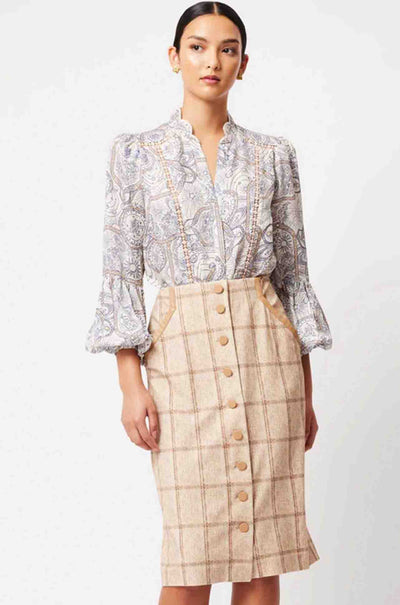 Once Was - Eddie Faux Suede Skirt