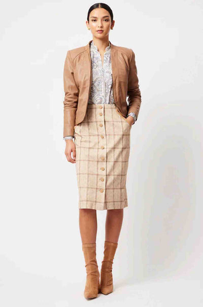 Once Was - Eddie Faux Suede Skirt