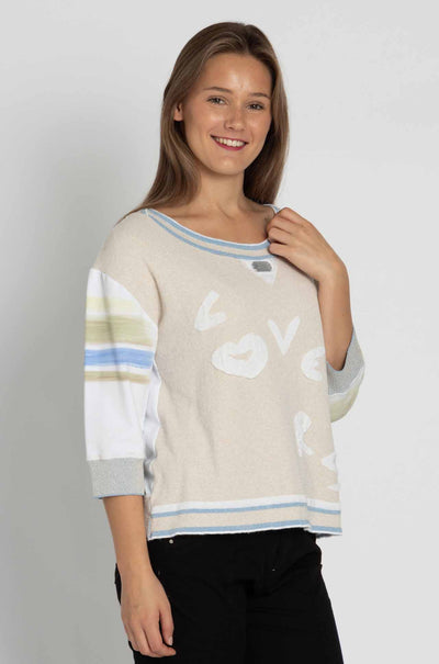 Elisa Cavaletti - Elbow Sleeve Knit Top