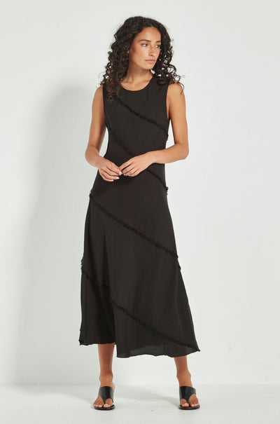 Verge - Elle Dress in Black