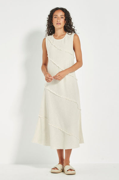 Verge - Elle Dress in Cashew