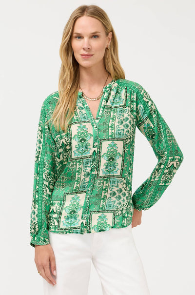 Johnny Was - Ellen Button Up in Hollandia