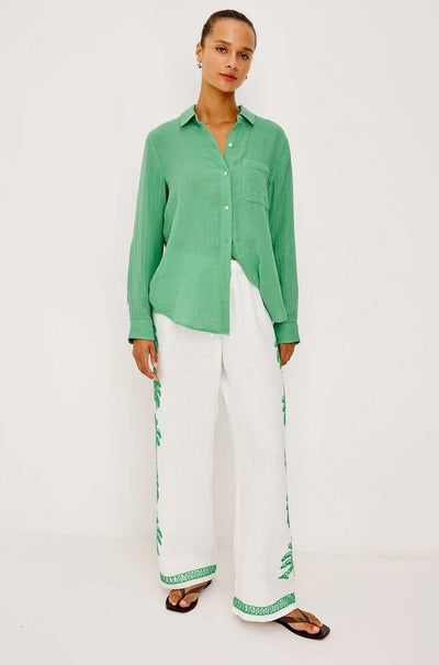 Rails - Emmie Pant in Emerald Palms Embroidery