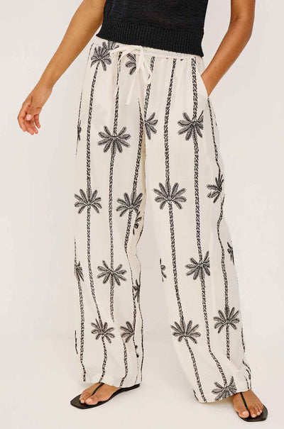 Rails - Emmie Pant in Embroidered Palms