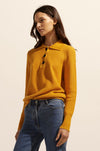 zoe kratzmann - engulf knit in ochre