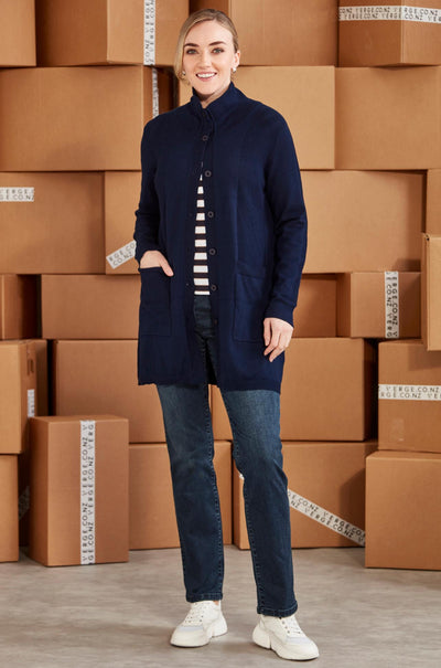 Verge - Eva Jean in Night Indigo