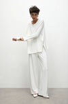 Mela Purdie - Palazzo Pant in Powder Knit