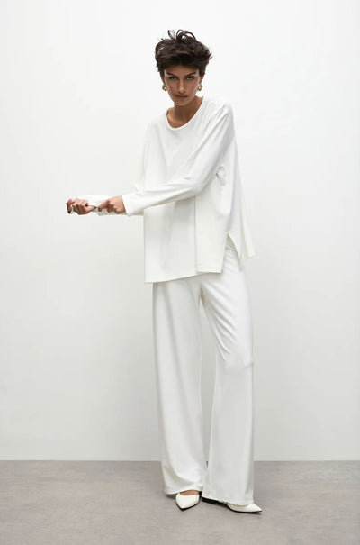 Mela Purdie - Palazzo Pant in Powder Knit