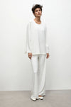 Mela Purdie - Palazzo Pant in Powder Knit