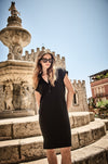 Mela Purdie - Henley Dress in Powder Knit