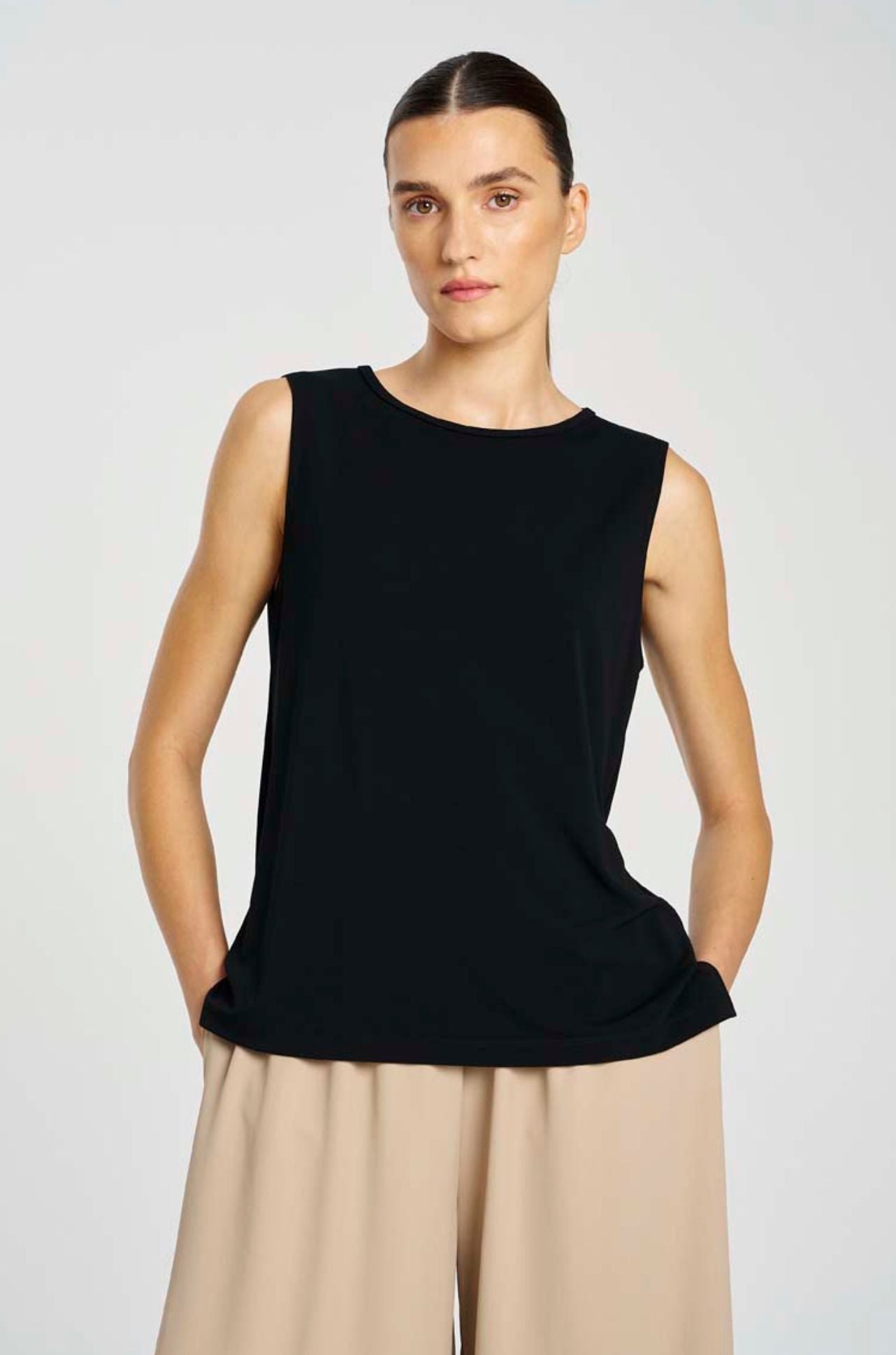 Mela Purdie - Boater Shell in Powder Knit