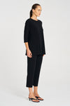 Mela Purdie - Flared Top in Powder Knit