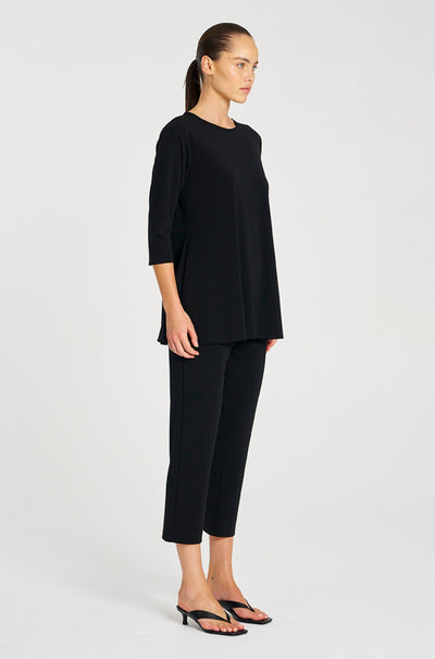 Mela Purdie - Flared Top in Powder Knit