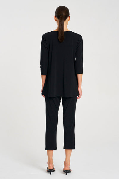 Mela Purdie - Flared Top in Powder Knit