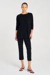 Mela Purdie - Flared Top in Powder Knit