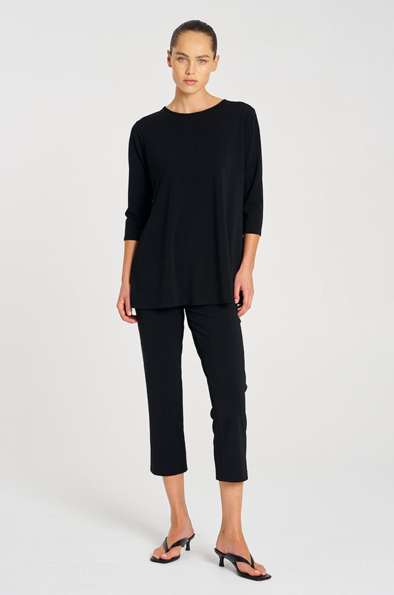 Mela Purdie - Flared Top in Powder Knit