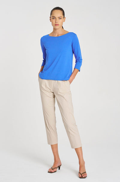 Mela Purdie - Relaxed Boat Neck in Miami